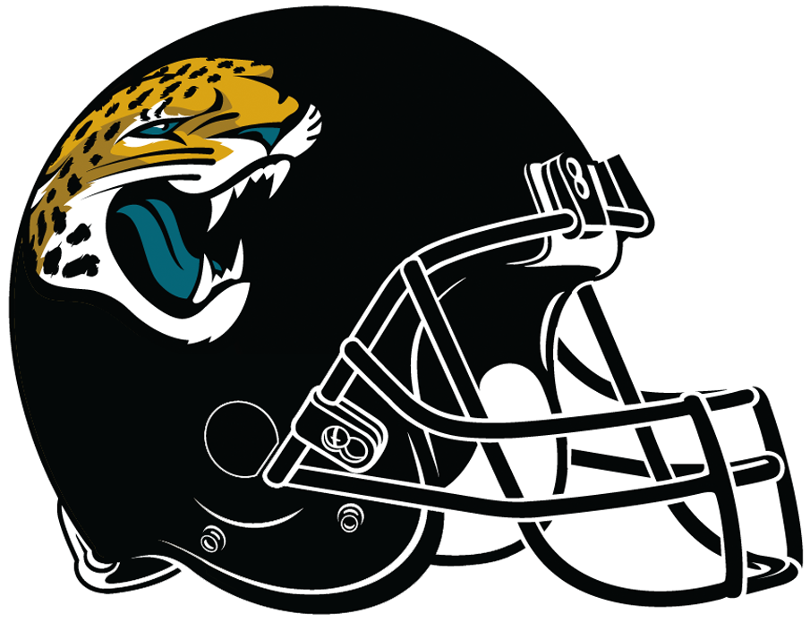 Jacksonville Jaguars 2018-Pres Helmet Logo vinyl decal